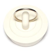 MIDWEST FASTENER 1-1/2" White Rubber Stoppers 3PK 76765
